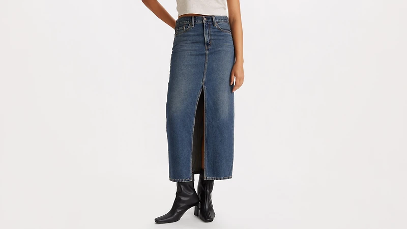 Ankle Column Skirt