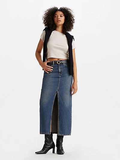 Ankle Column Skirt