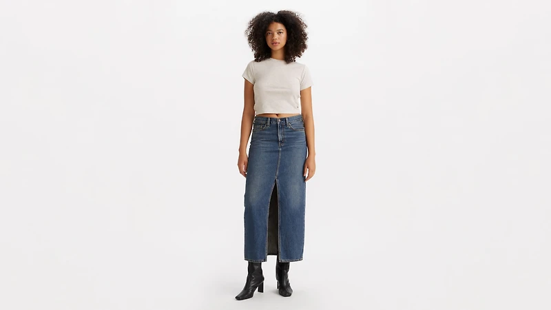 Ankle Column Skirt