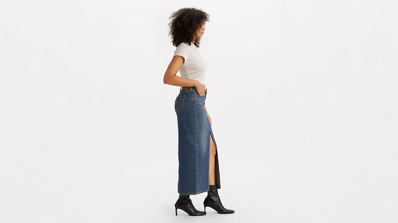 Ankle Column Skirt
