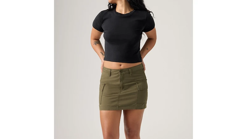 '94 Cargo Twill Mini Skirt