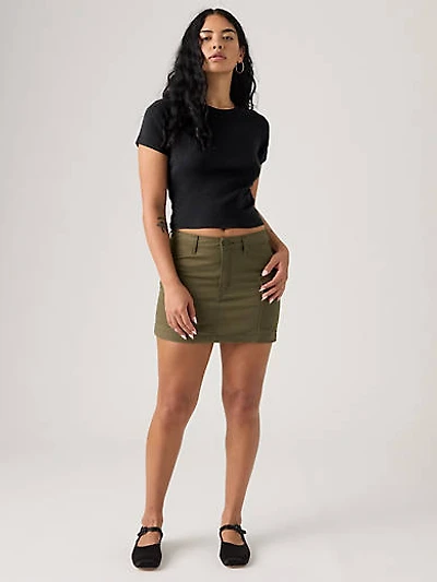 '94 Cargo Twill Mini Skirt