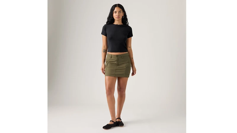 '94 Cargo Twill Mini Skirt
