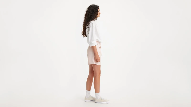 Pleated Women's Trouser Shorts