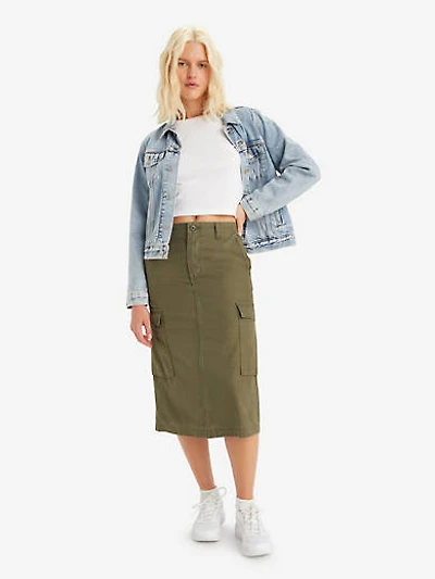 Cargo Midi Skirt