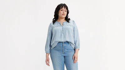 Halsey Blouse (Plus Size)