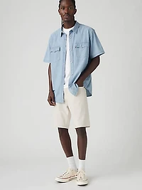 468 Stay Loose 9" Linen+ Denim Men's Shorts