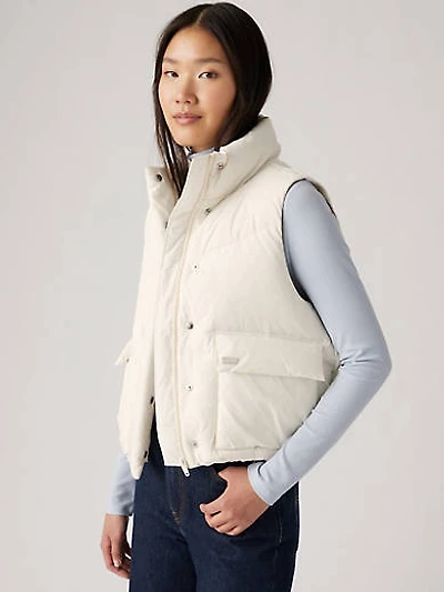 Western Bubble Puffer Vest