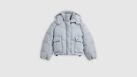 Western Short Bubble Puffer Jacket