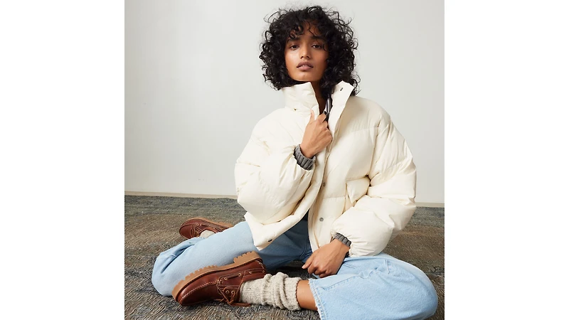 Western Short Bubble Puffer Jacket
