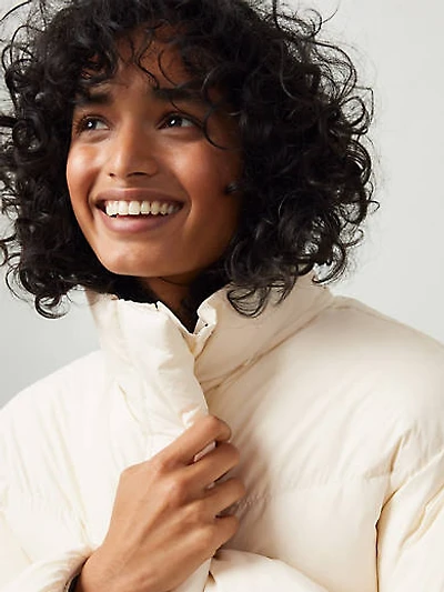 Western Short Bubble Puffer Jacket
