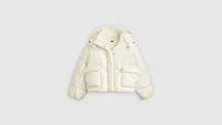 Western Short Bubble Puffer Jacket