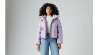 Western Short Bubble Puffer Jacket