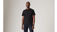 Housemark Short Sleeve Henley Shirt