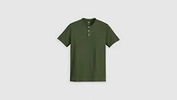 Housemark Short Sleeve Henley Shirt