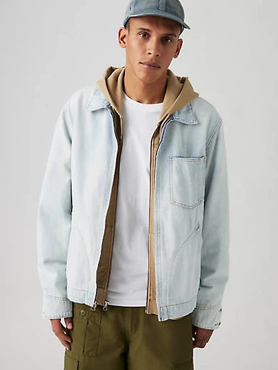 Lightweight Full-Zip Mechanics Jacket