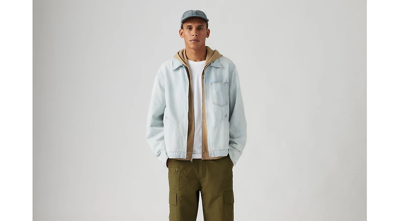 Lightweight Full-Zip Mechanics Jacket