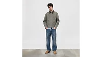 Full-Zip Mechanic Trucker Jacket