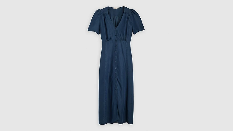 Sarina Short-Sleeve Midi Dress