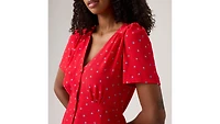 Sarina Short-Sleeve Midi Dress