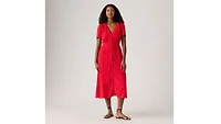 Sarina Short-Sleeve Midi Dress