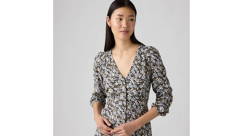 Sarina Long Sleeve Midi Dress