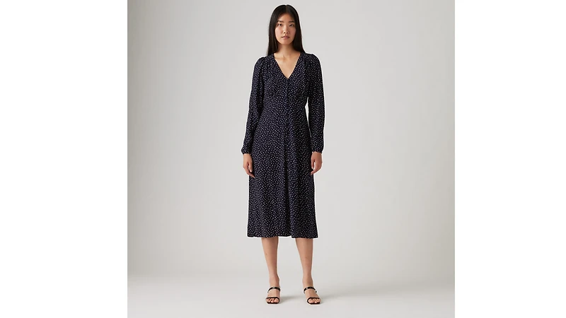 Sarina Long Sleeve Midi Dress