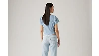 Ophelia Short Sleeve Denim Corset