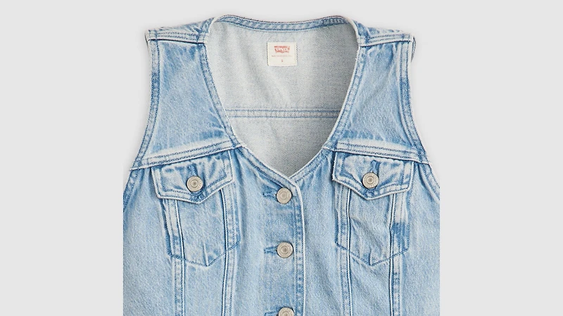 Bella Denim Corset Top