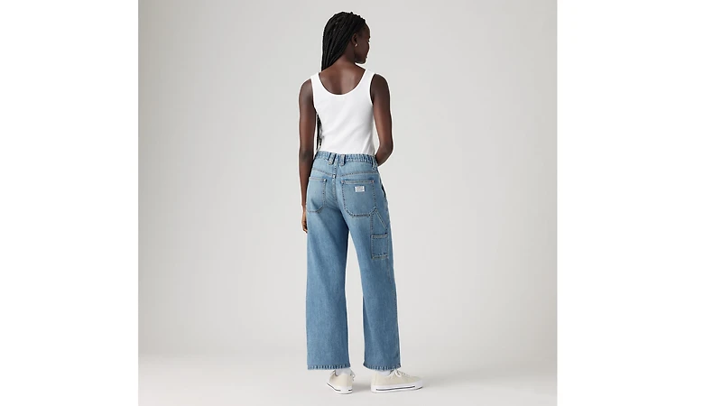 Baggy Carpenter Linen+ Denim Lightweight Women's Jeans