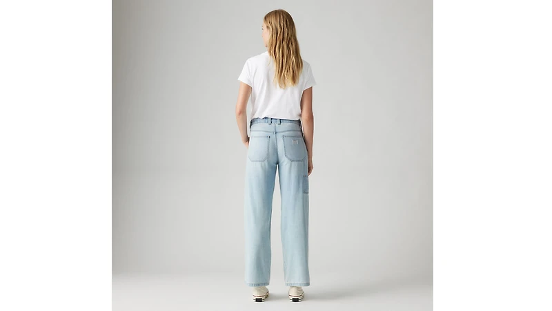Baggy Carpenter Linen+ Denim Lightweight Women's Jeans