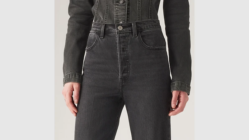 Ribcage Straight Ankle Tailored Women's Jeans