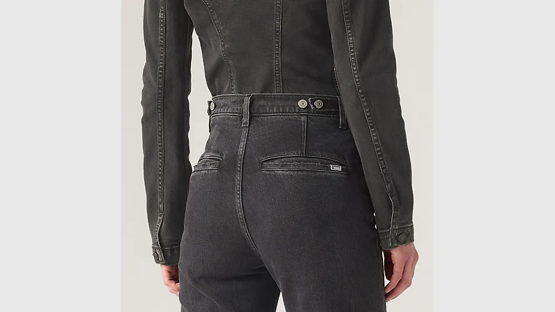 Ribcage Straight Ankle Tailored Women's Jeans