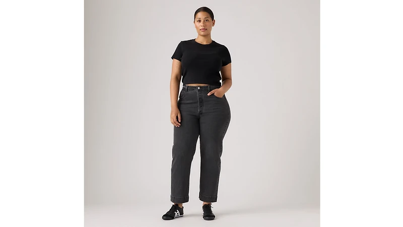 Ribcage Straight Ankle Tailored Women's Jeans