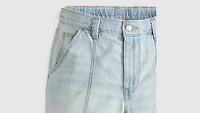 Linen+ Denim Lightweight Carpenter Women's Shorts