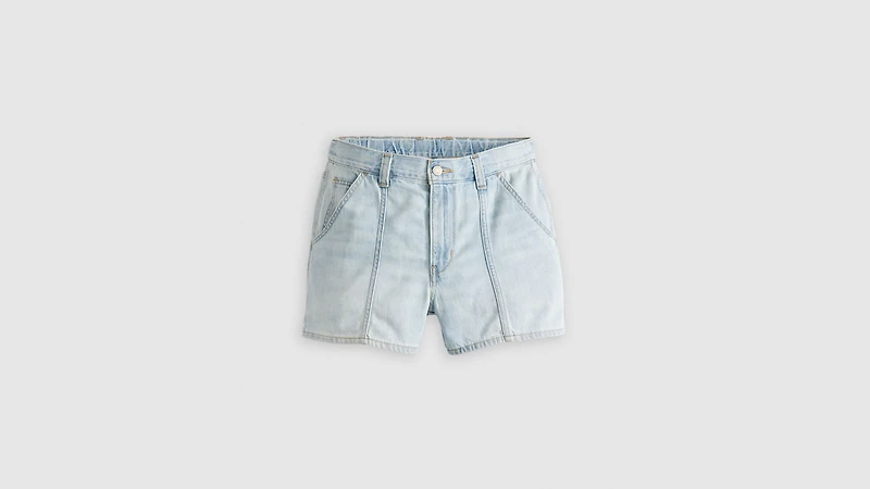 Linen+ Denim Lightweight Carpenter Women's Shorts