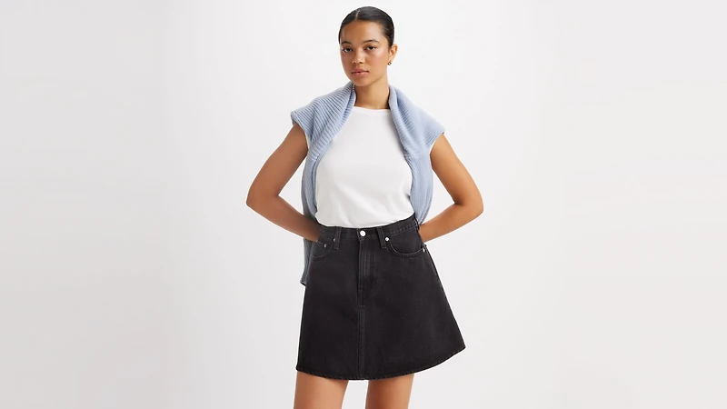 Mini Flounce Skirt