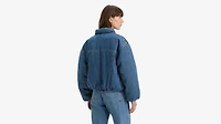 '90s Padded Trucker Jacket