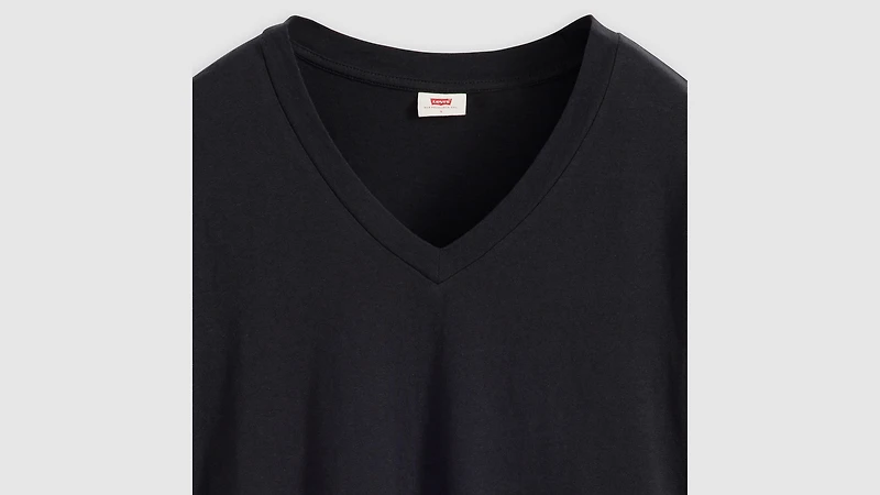 Boxy V-Neck T-Shirt