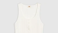 Vacationer Ribbed Tank Top