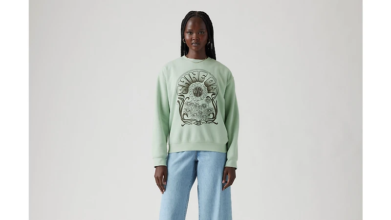 Graphic Everyday Crewneck Sweatshirt