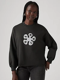 Graphic Leo Crewneck Sweatshirt