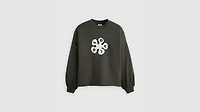Graphic Leo Crewneck Sweatshirt