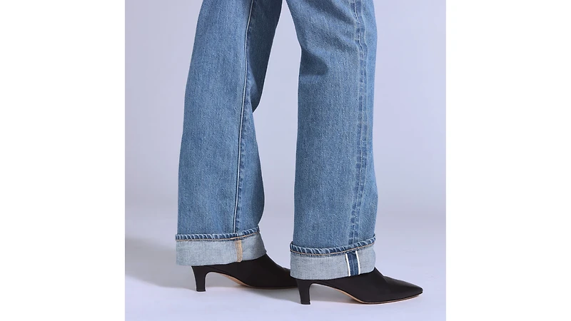 Japanese Selvedge Plank Straight Fit Women's Jeans