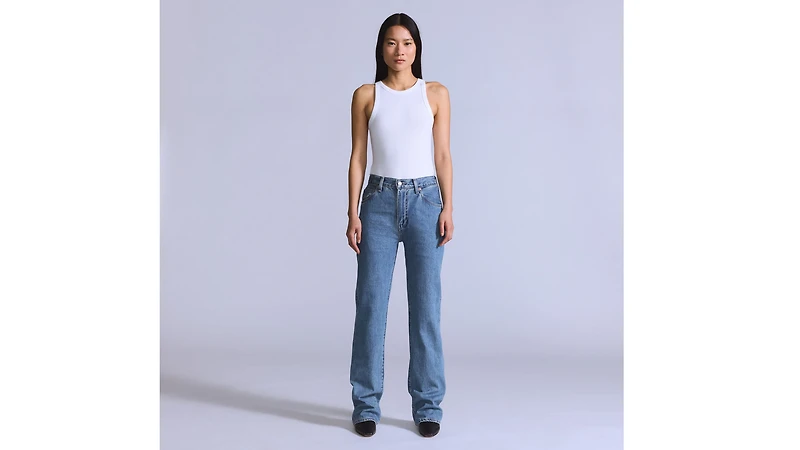 Japanese Selvedge Plank Straight Fit Women's Jeans