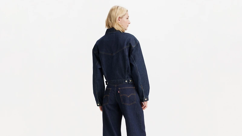 Shrunken '90s Trucker Jacket