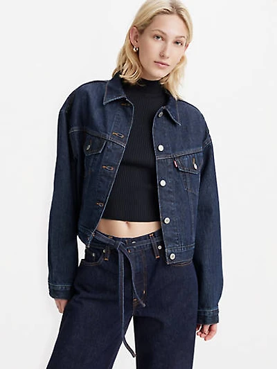 Shrunken '90s Trucker Jacket