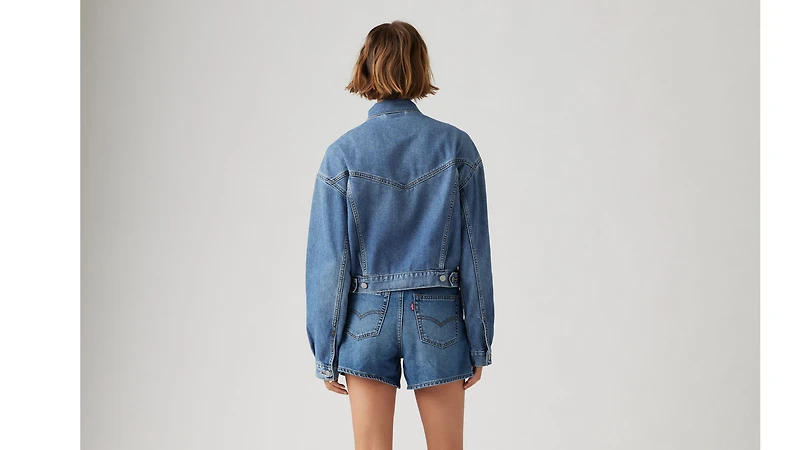 Shrunken '90s Lightweight Trucker Jacket