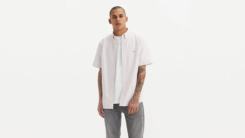 Short Sleeve Authentic Button-Down Shirt