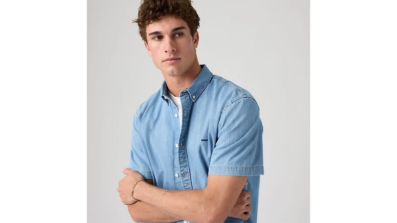 Short Sleeve Authentic Button-Down Shirt